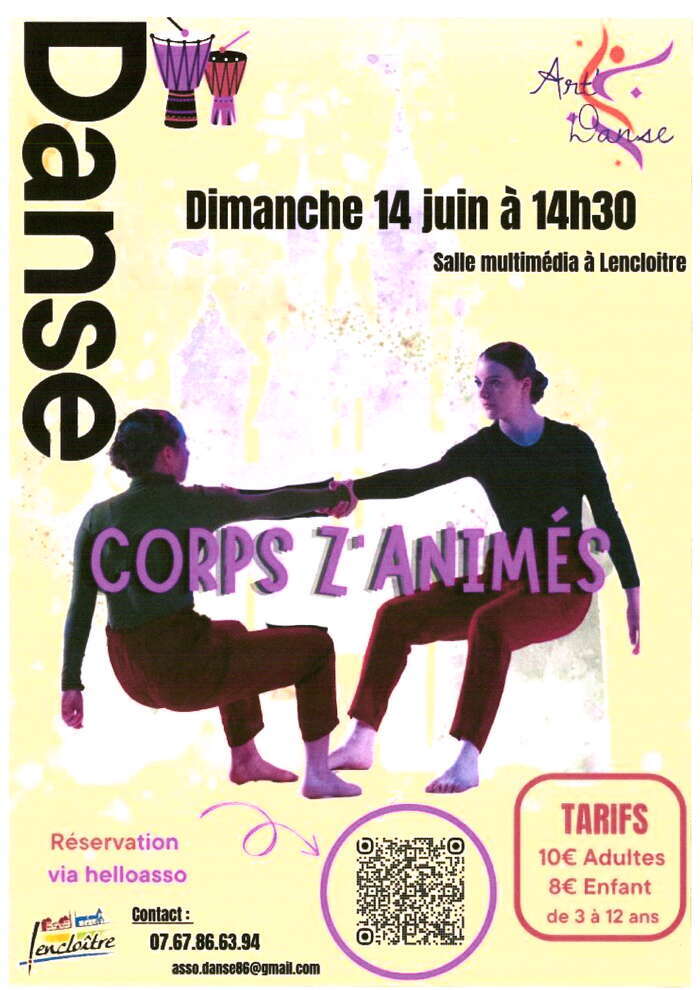 Spectacle de danse "Corps z'animés"