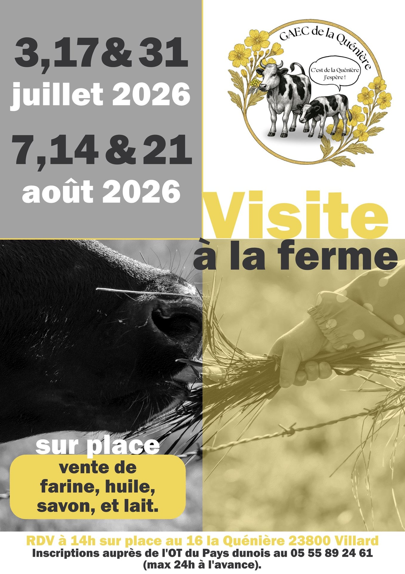Visite à la ferme