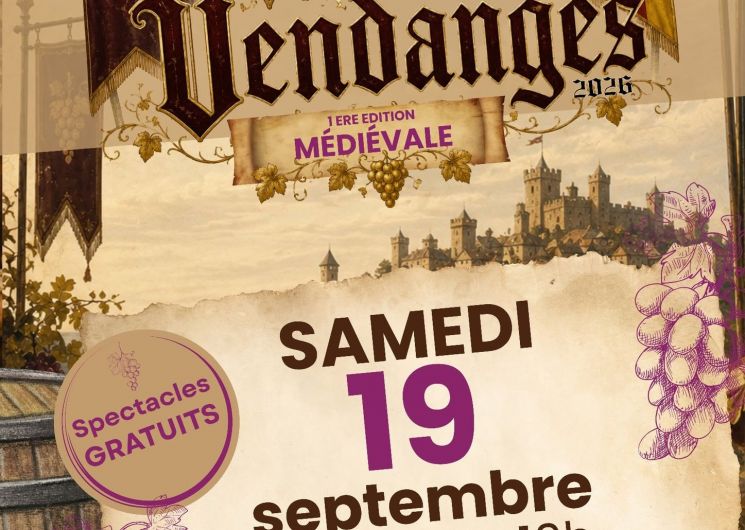 Fête des vendanges -Thème médiéval