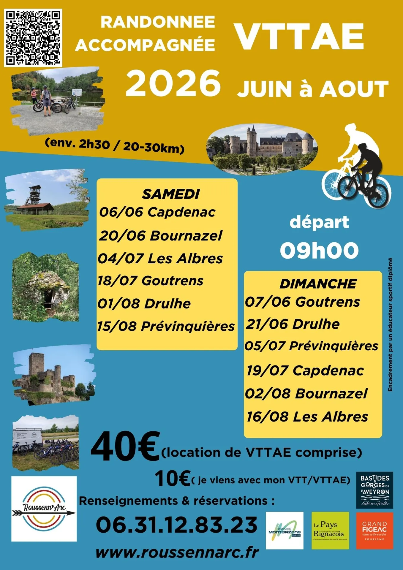 Randonnée en VTTAE