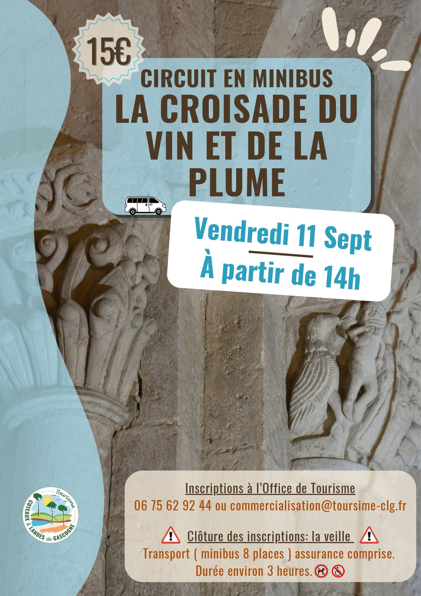 Mini-Circuit : La Croisade du Vin et de la Plume