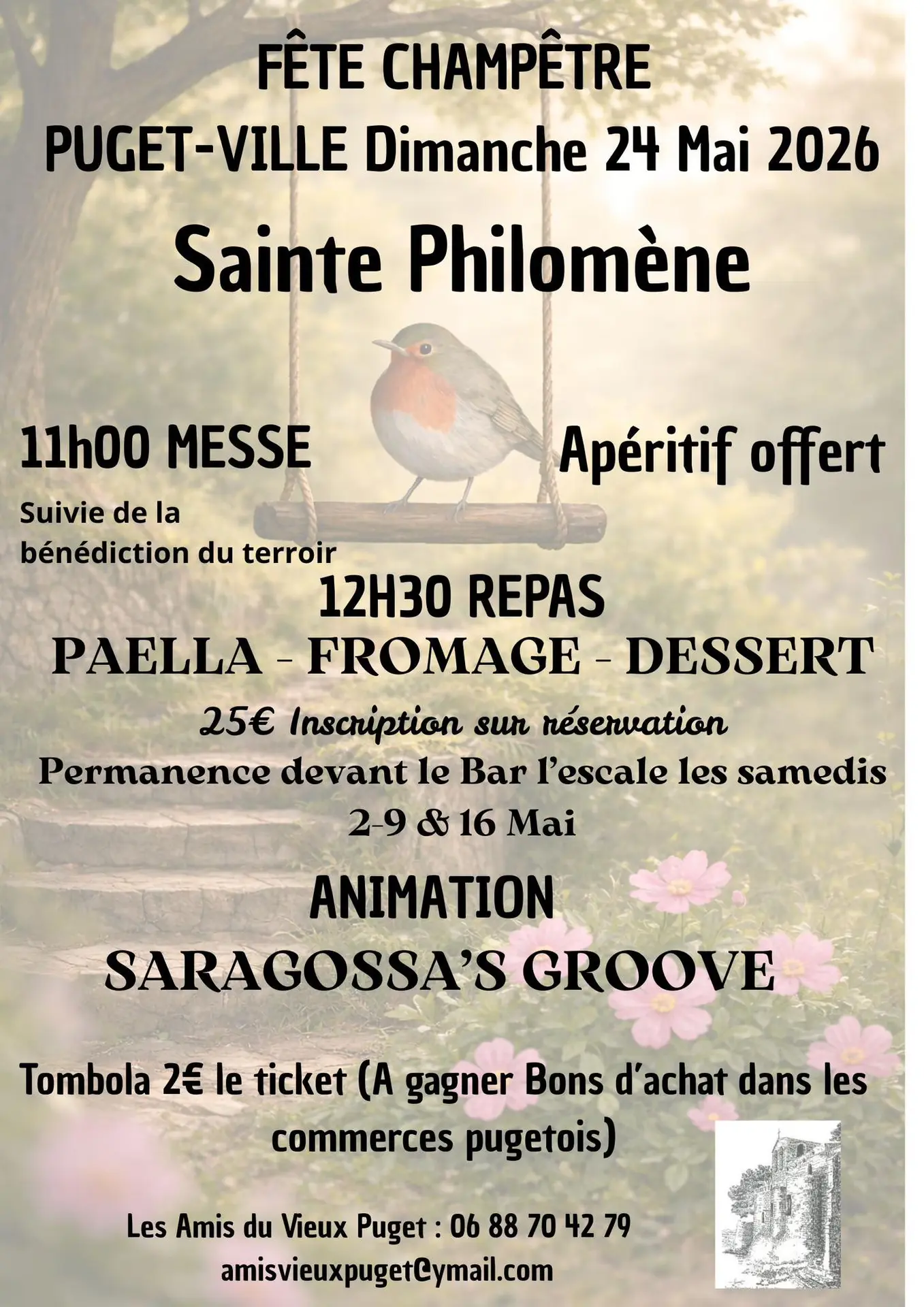Fête champêtre à Sainte Philomène