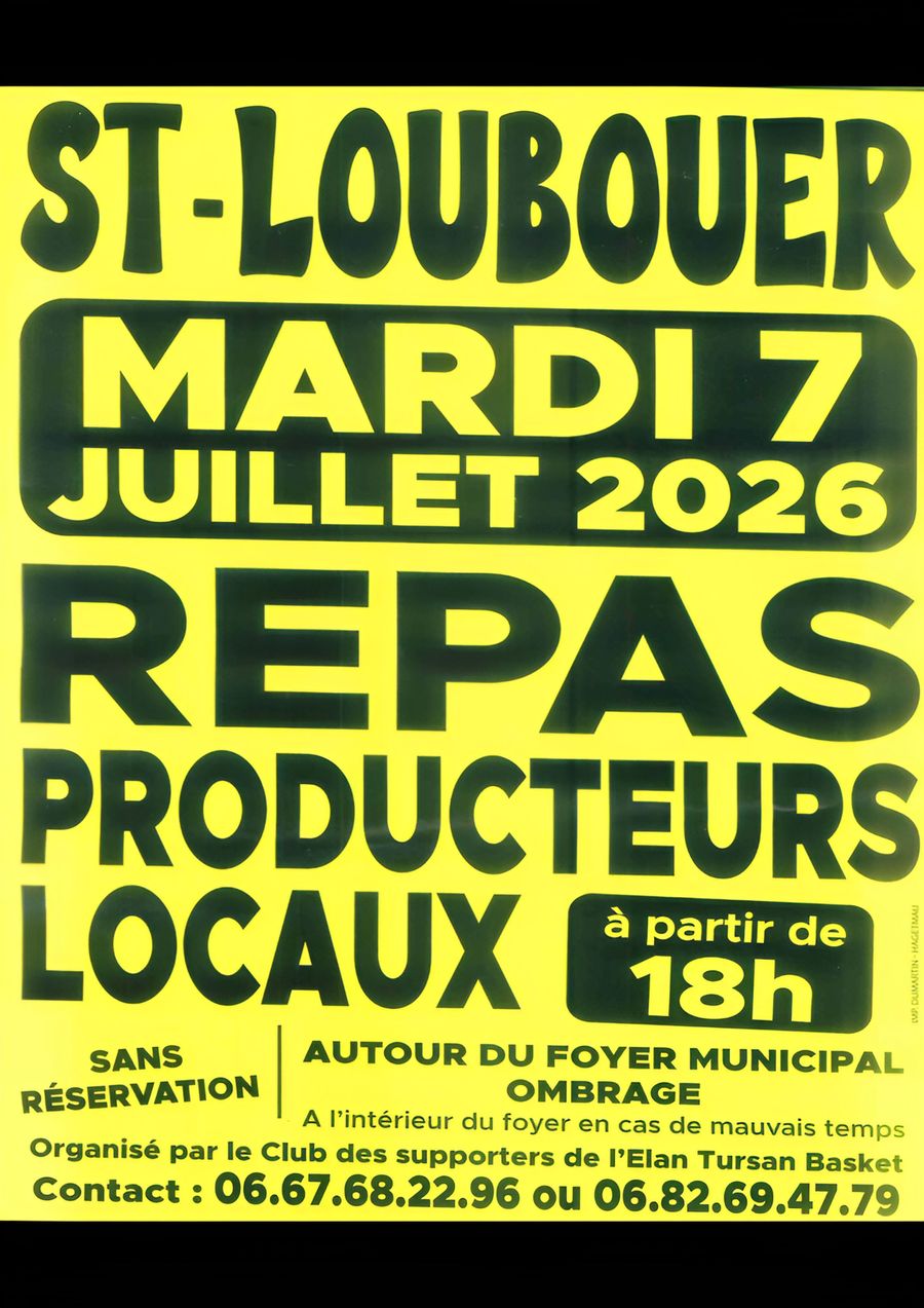 Repas de producteurs locaux
