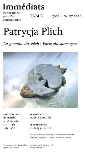 Table | Patrycja Plich La formule du soleil – Formuła słoneczna