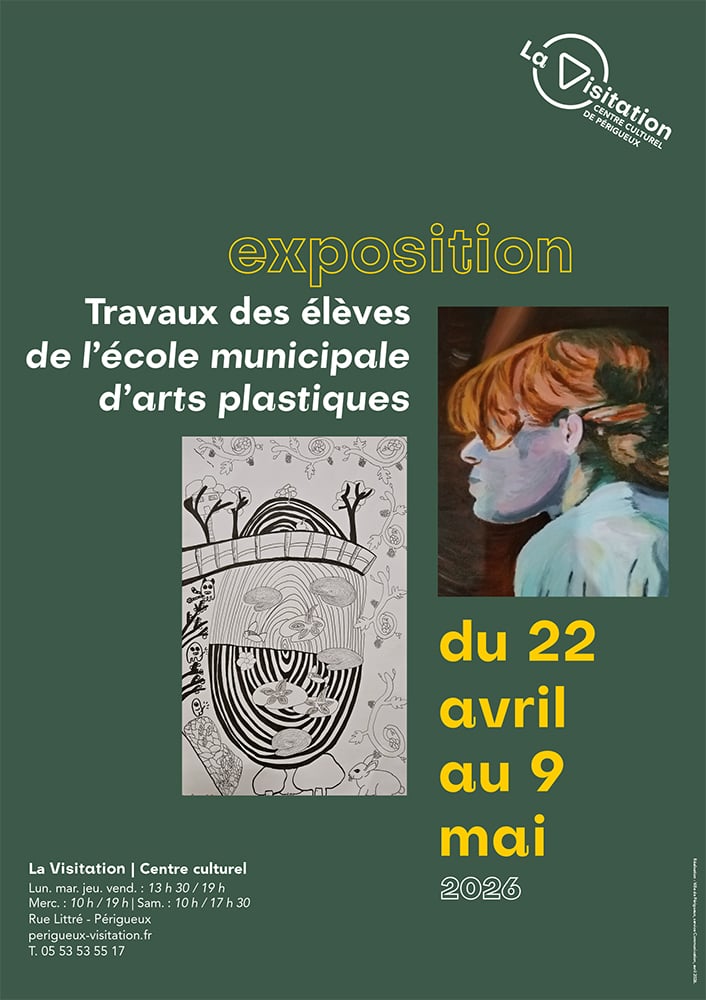 Exposition des élèves de l’école municipale d’art plastique