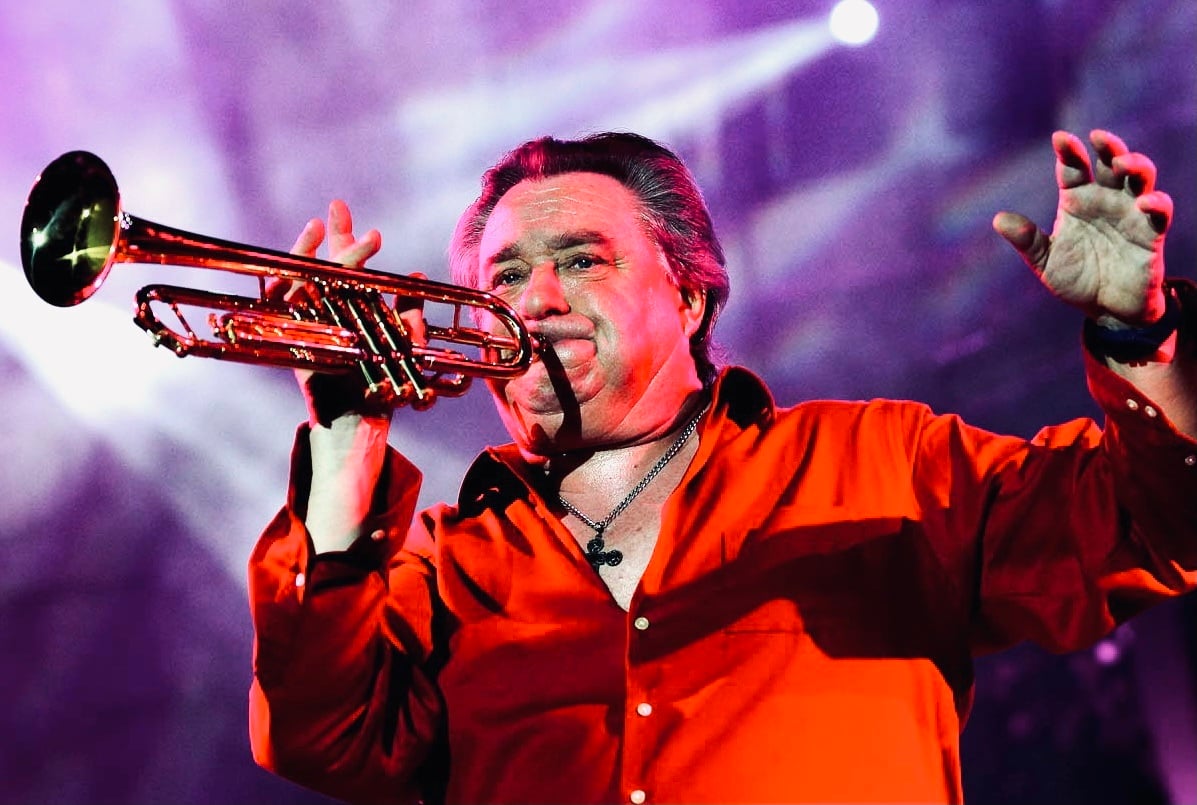 Jean-Claude Borelly et sa Trompette d'Or à l'Abbatiale de Lessay