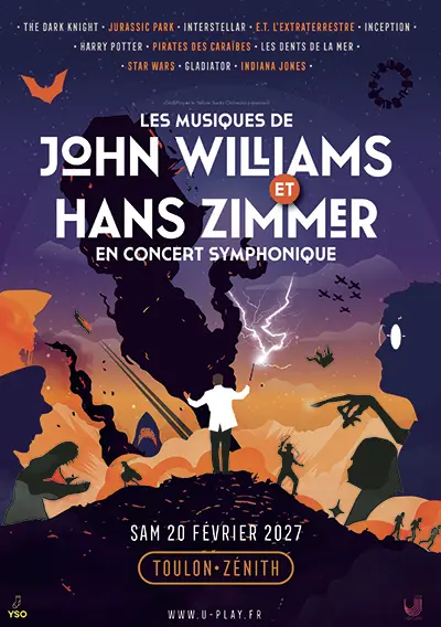 Concert symphonique - Les musiques de John Williams et Hans Zimmer