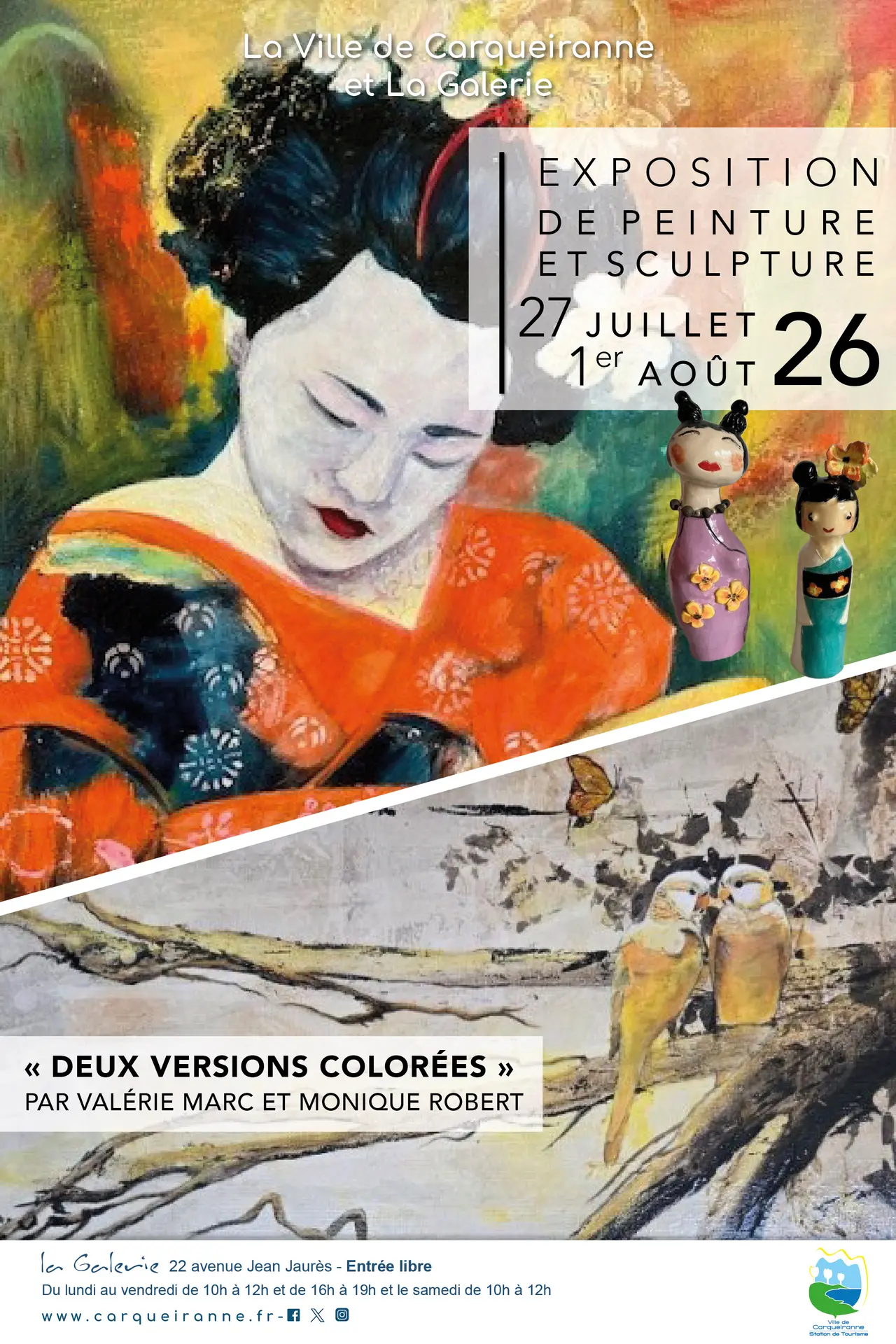 Exposition de Valérie Marc et Monique Robert