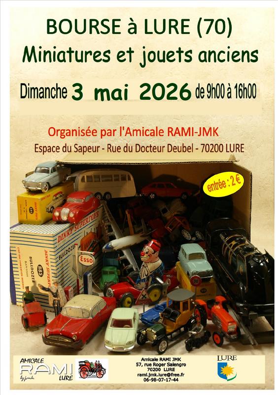 Bourse aux miniatures et jouets anciens