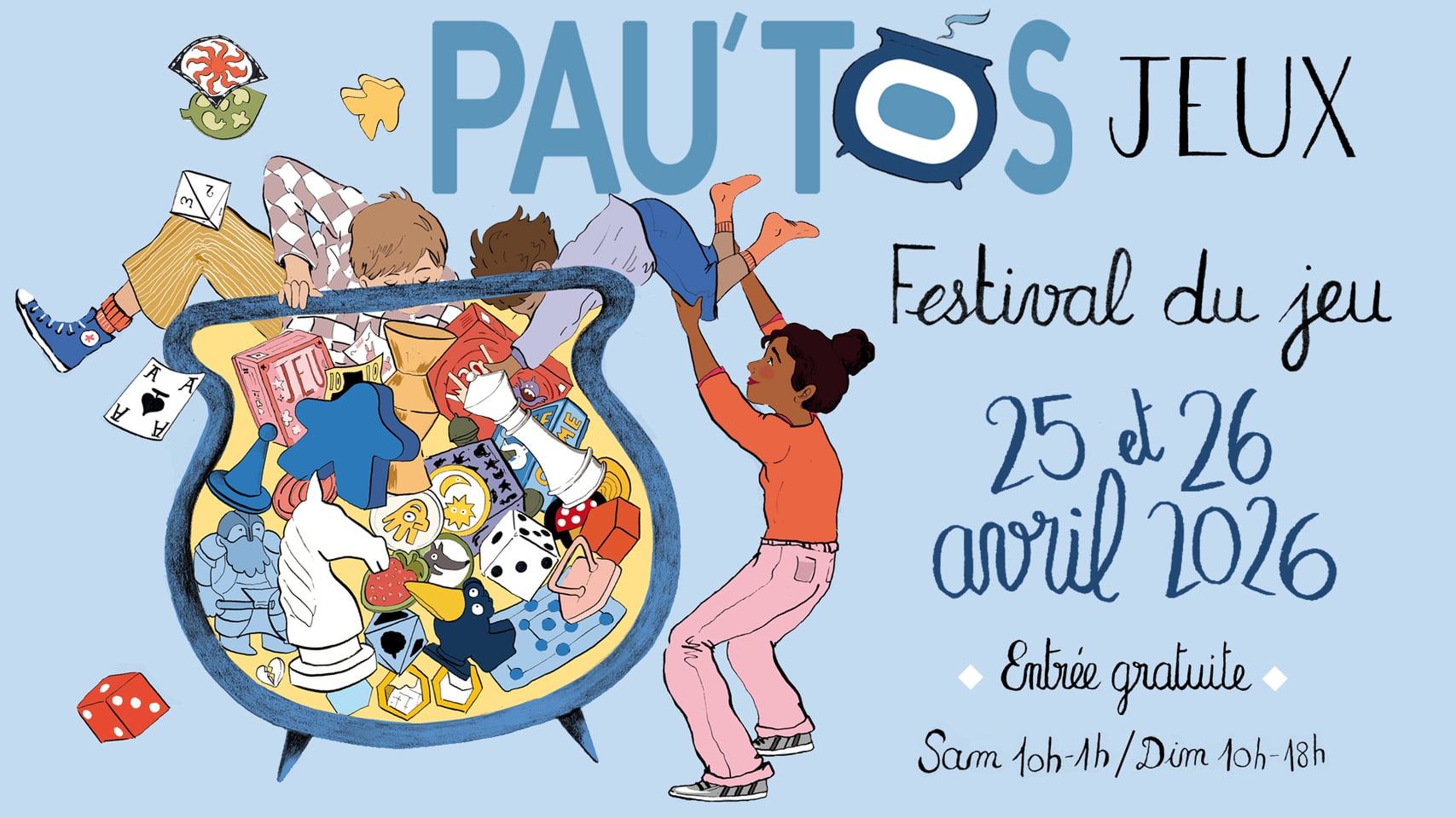 Pau'tos jeux - Festival du jeu de Pau