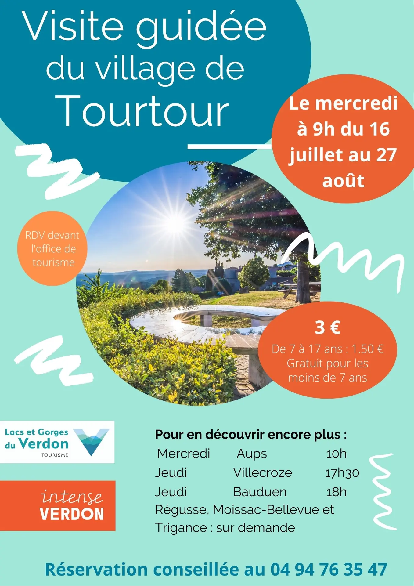 Visite guidée du village de Tourtour