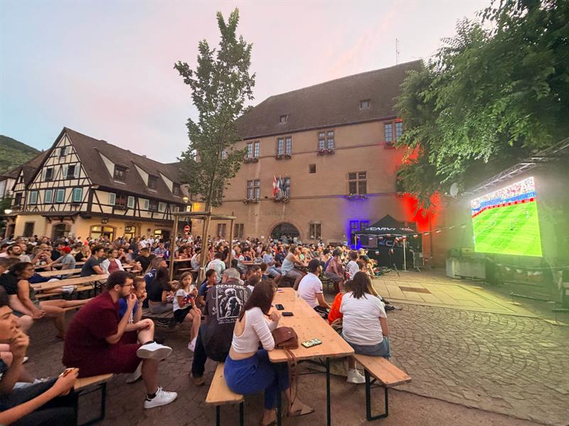 Fan-zone pour la Coupe du Monde 2026