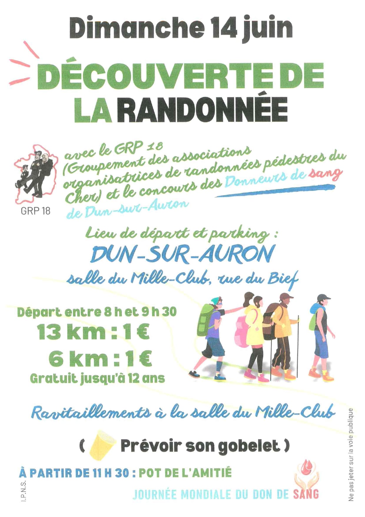 Découverte de la Randonnée avec le GRP18