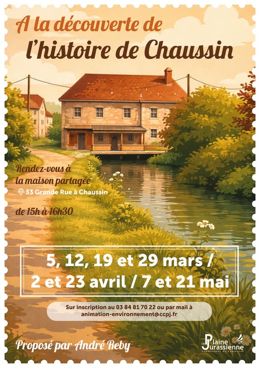A la découverte de l'histoire de Chaussin