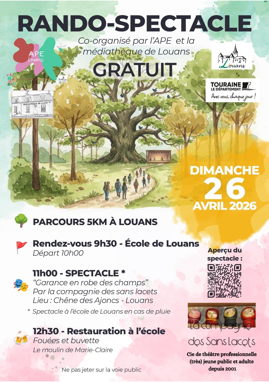 Randonnée spectacle de printemps