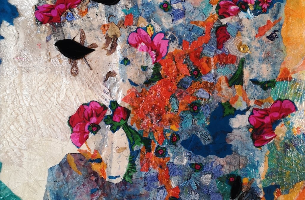 Exposition | Catherine SERVET - Peinture et collages & Francis LINGLET- sculpture et peinture