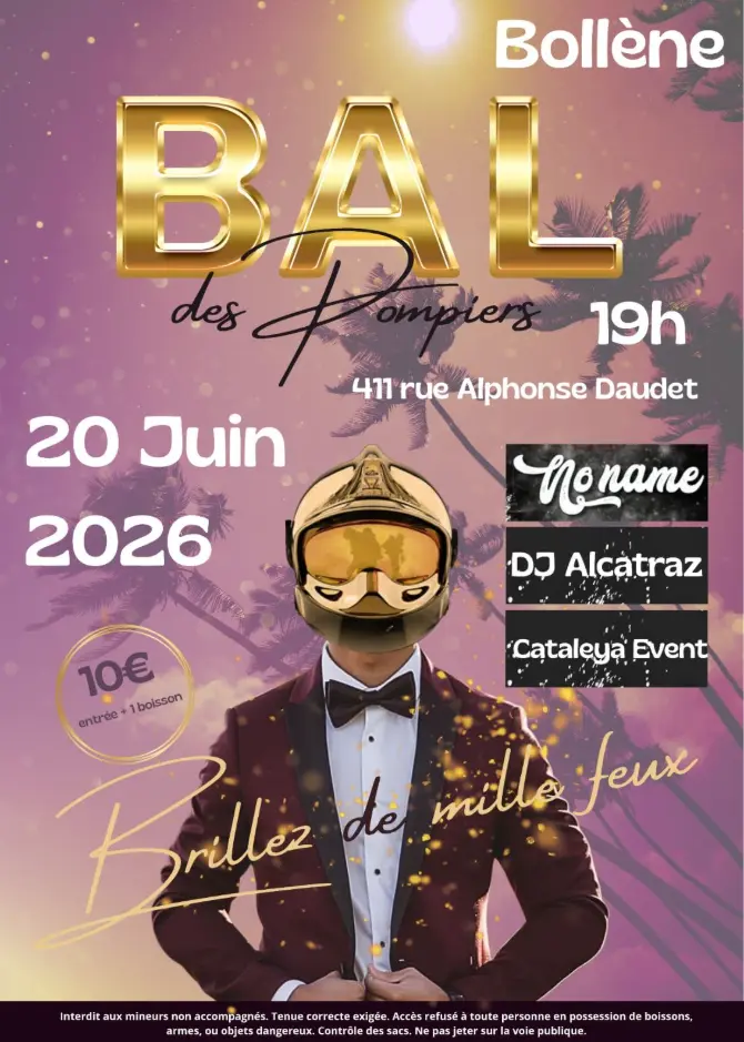 Bal des pompiers de Bollène