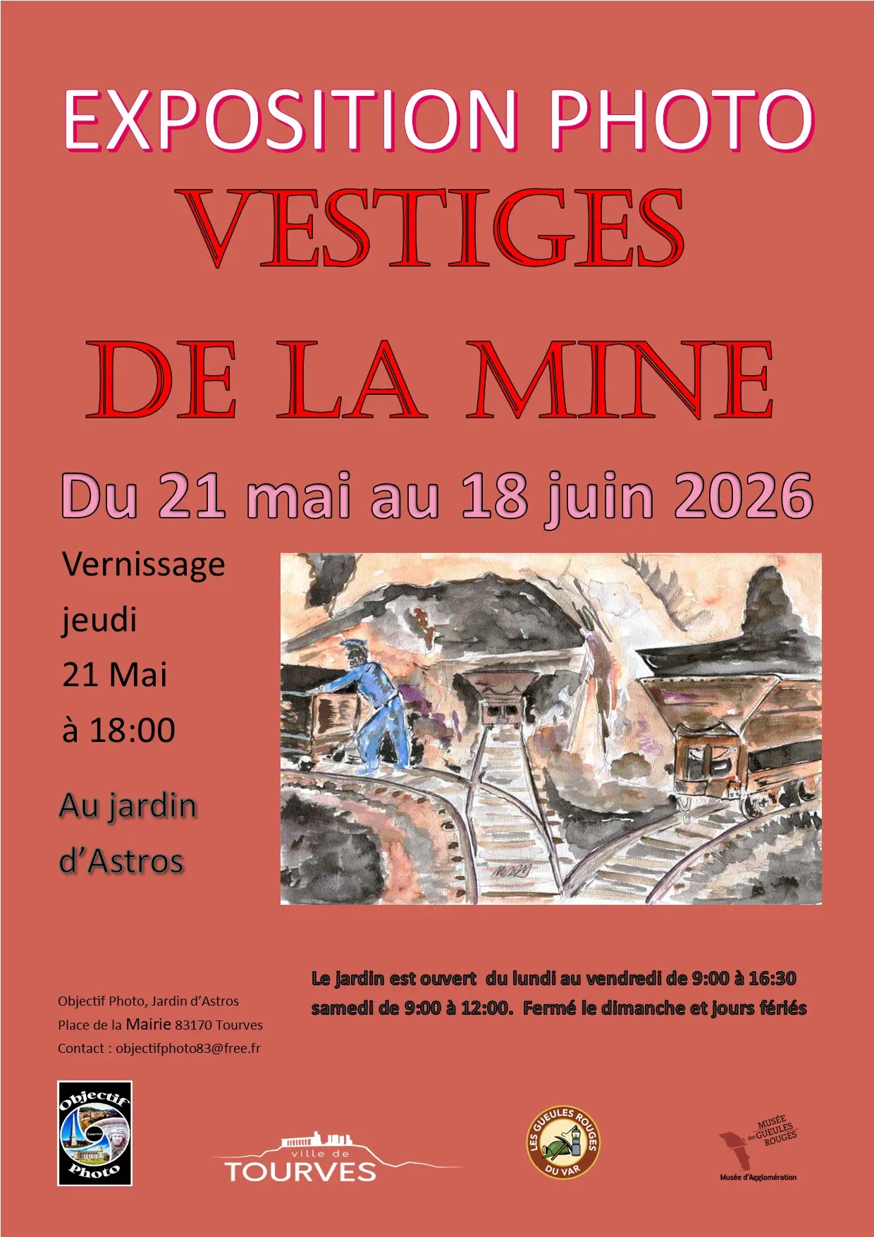 Exposition : Vestiges de la mine - Photos