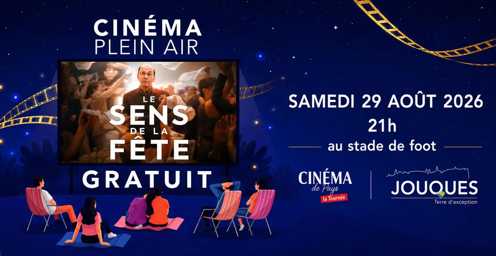 Cinéma plein air : Le sens de la fête
