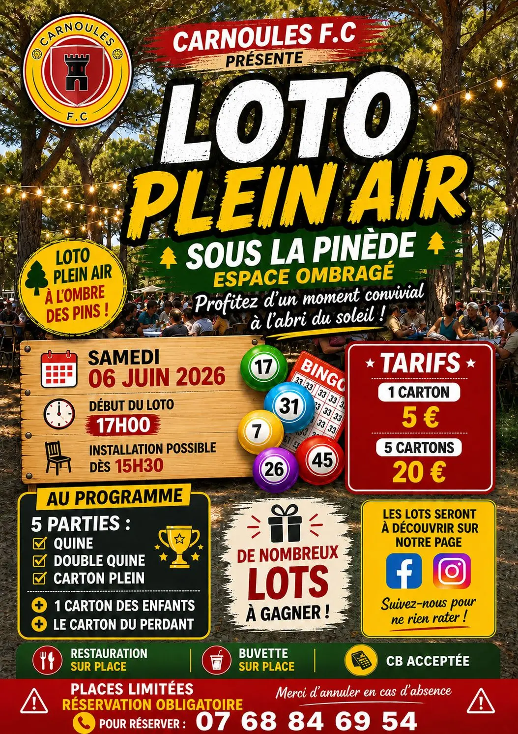 Loto plein air