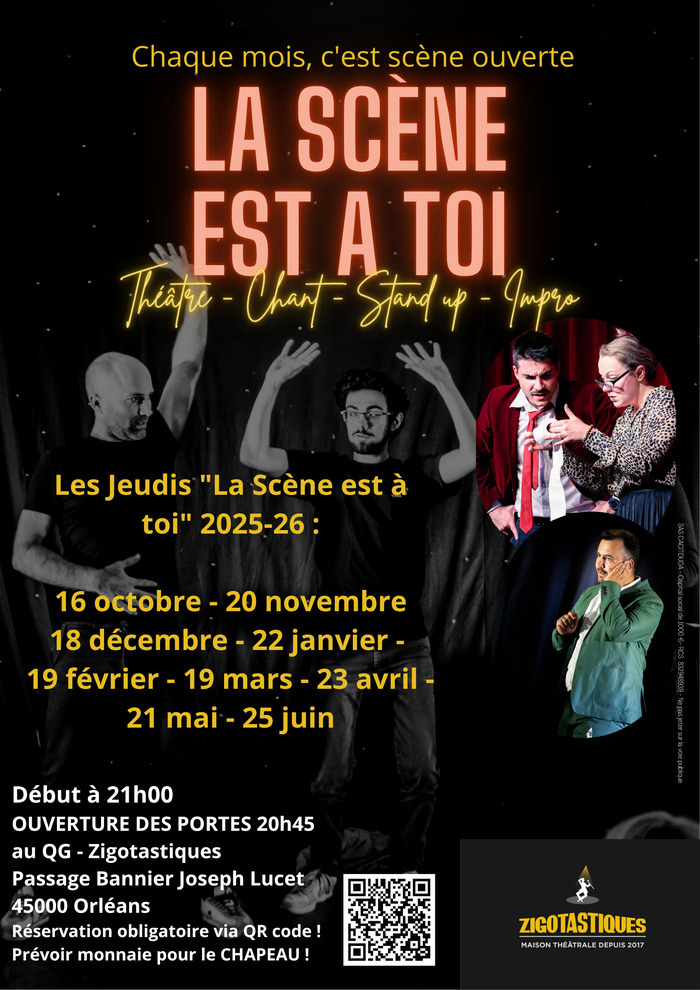 La scène est à toi !