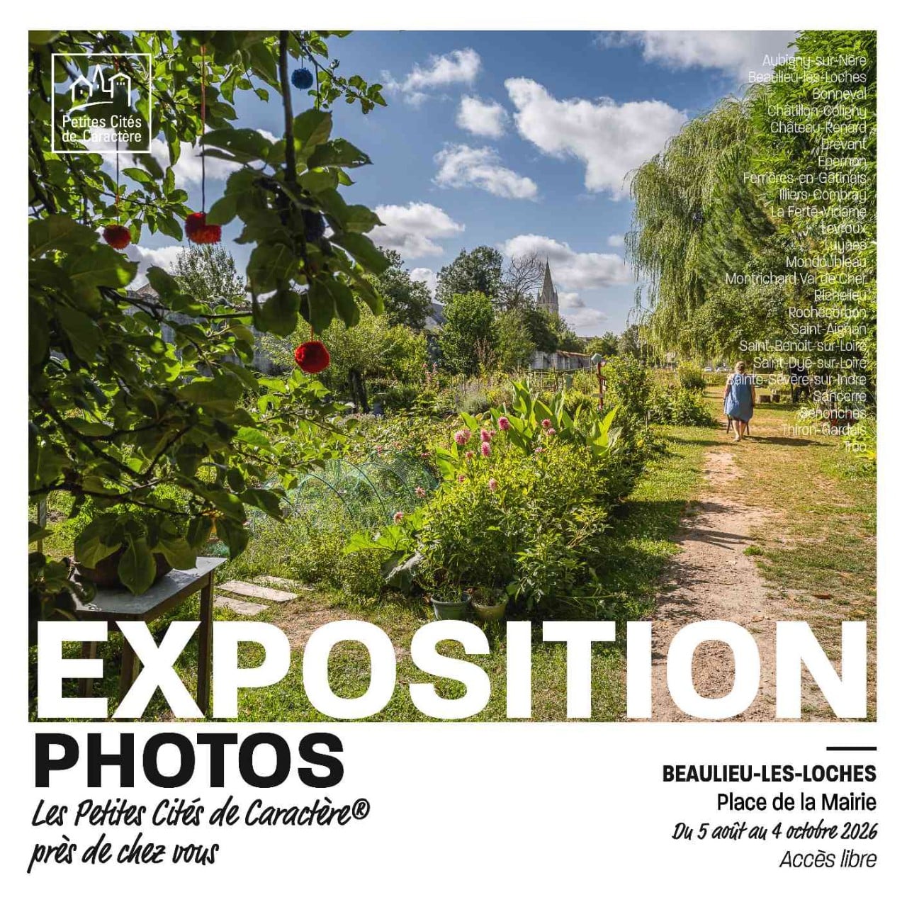 Exposition "Les Petites Cités de Caractère® près de chez vous"