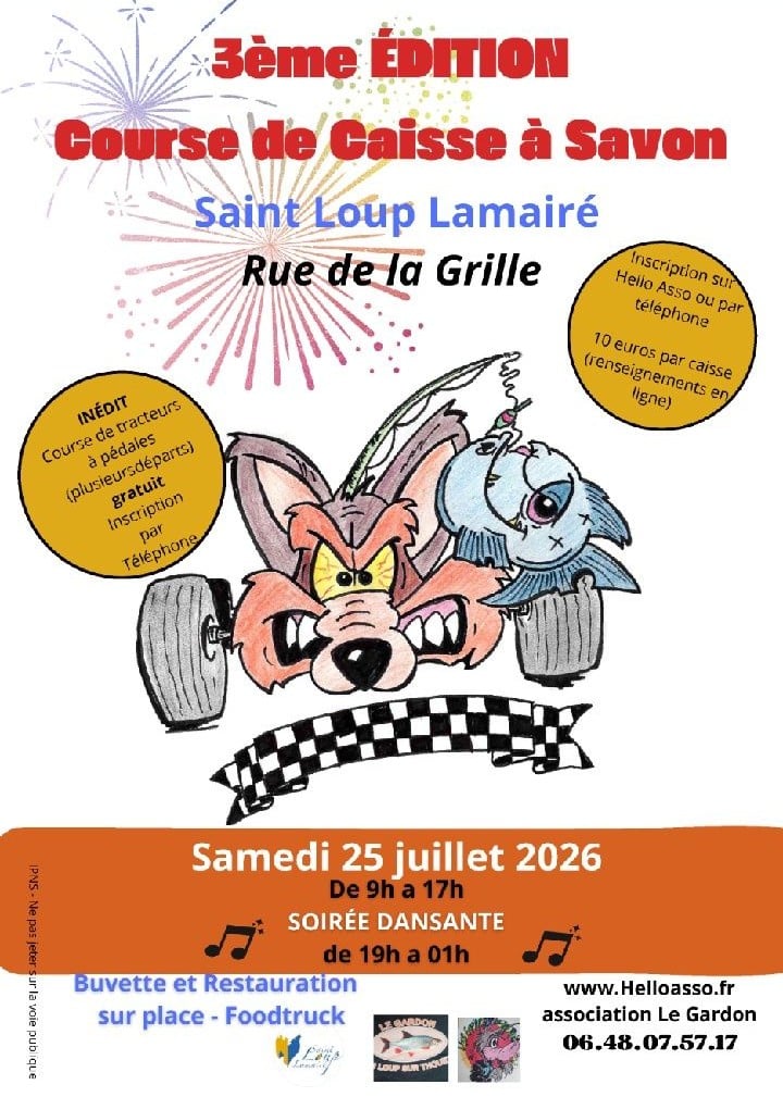 Course de caisses à savon