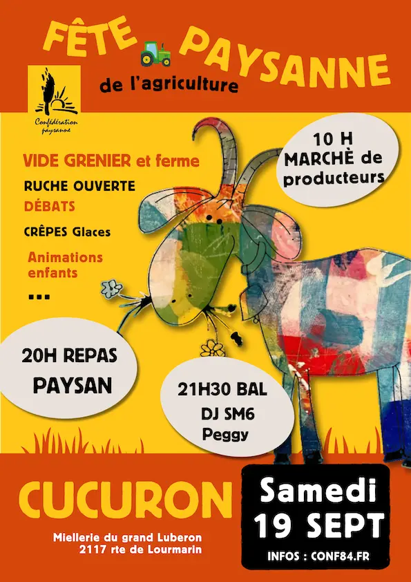 Fête Paysanne de l'Agriculture à Cucuron