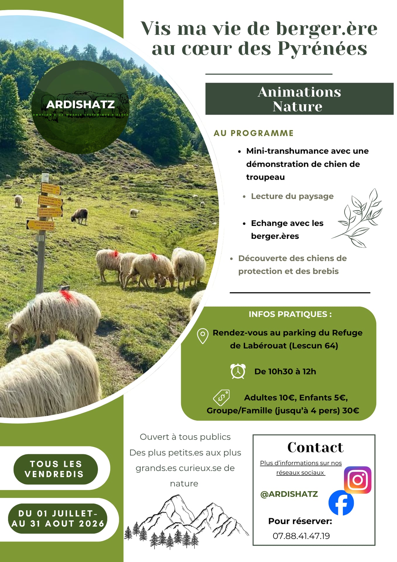 Vis ma vie de berger au coeur des Pyrénées