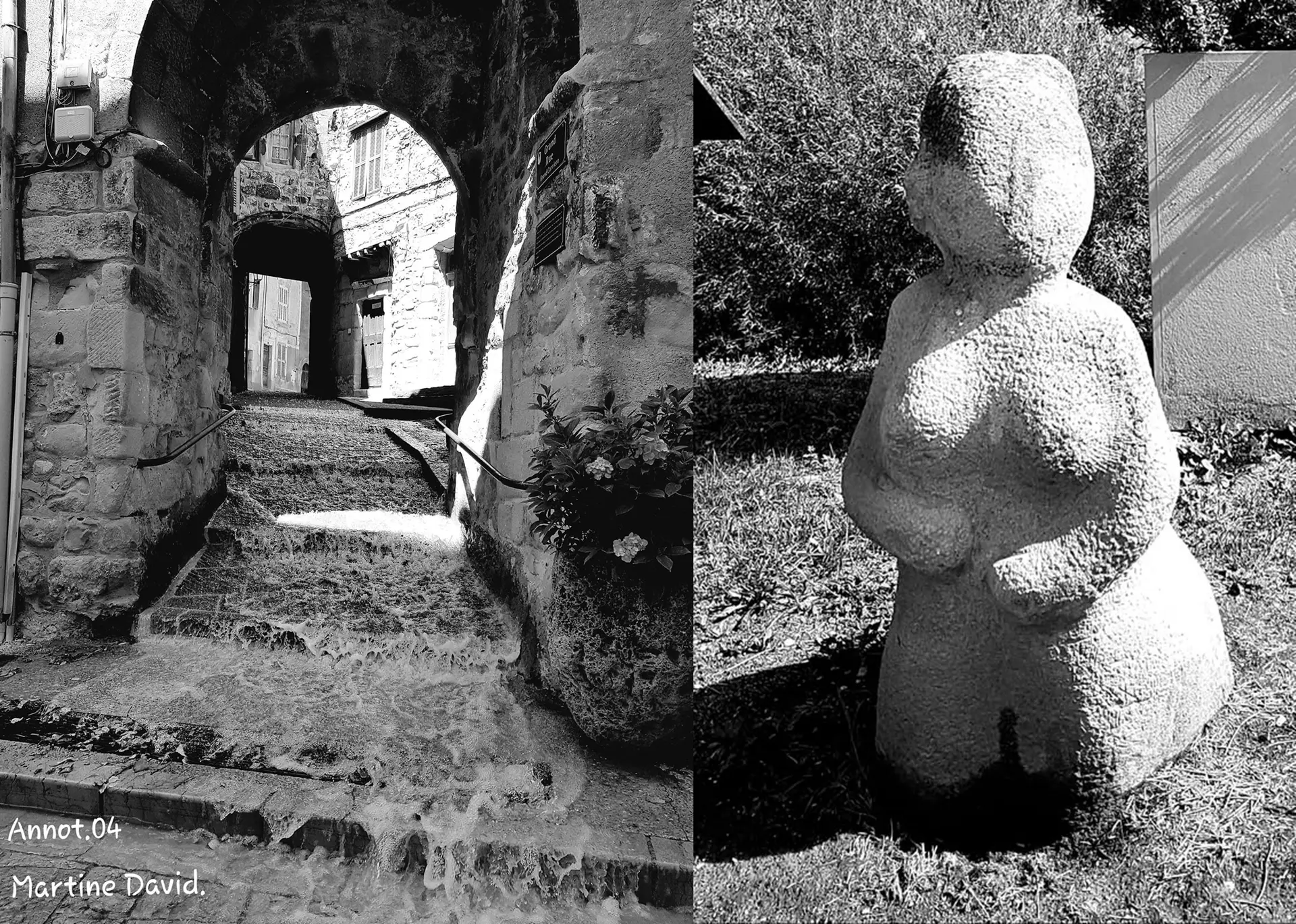 Inauguration de l'exposition - photos : Annot en Noir & Blanc