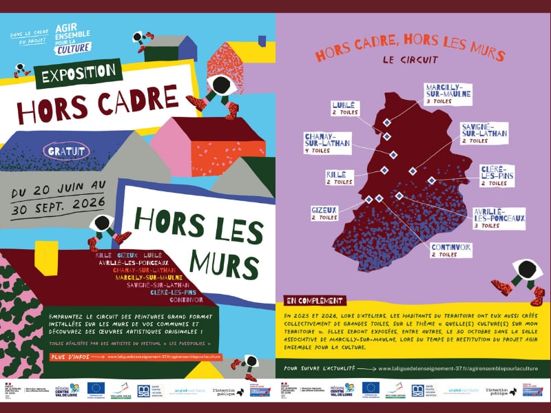 Exposition Hors cadre Hors les murs Marcilly-sur-Maulne