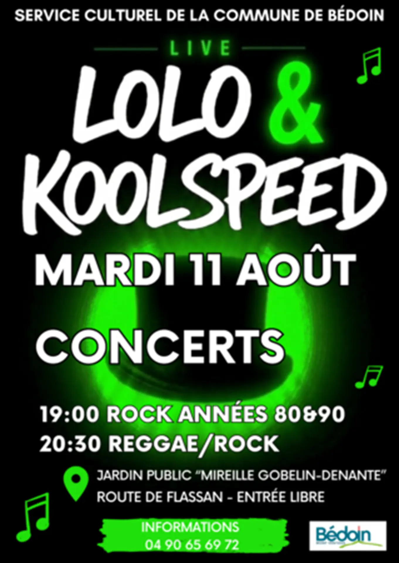 Concert avec le groupe Koolspeed