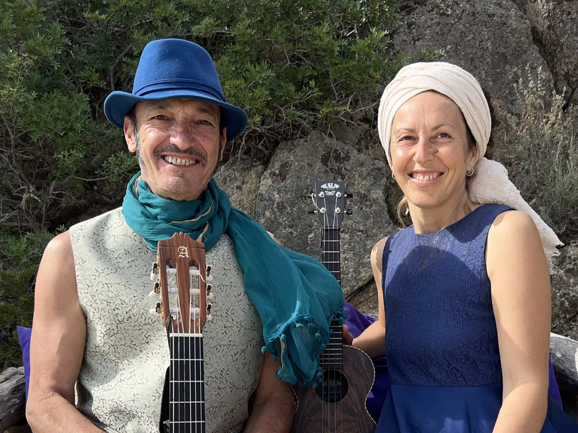 Concert du duo ZamDam à Cabrières d'Aigues