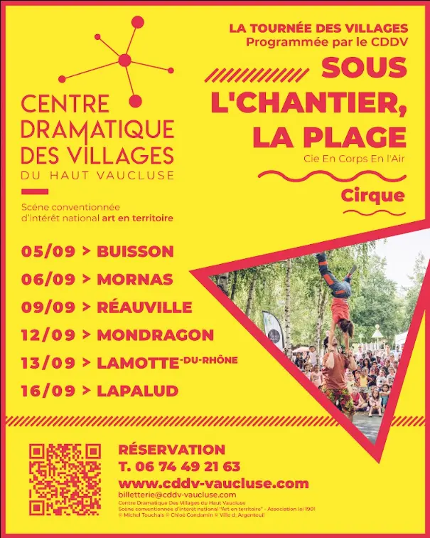 Sous l'chantier, la plage - Cirque