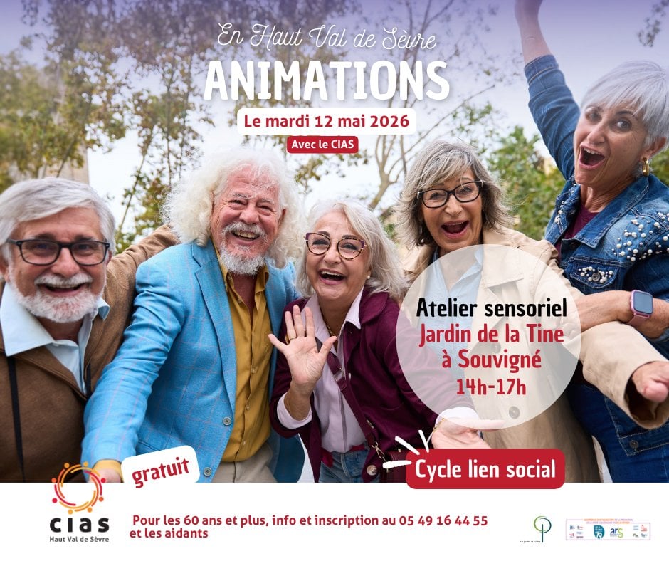 ANIMATIONS SENIORS ET AIDANTS : ATELIER SENSORIEL