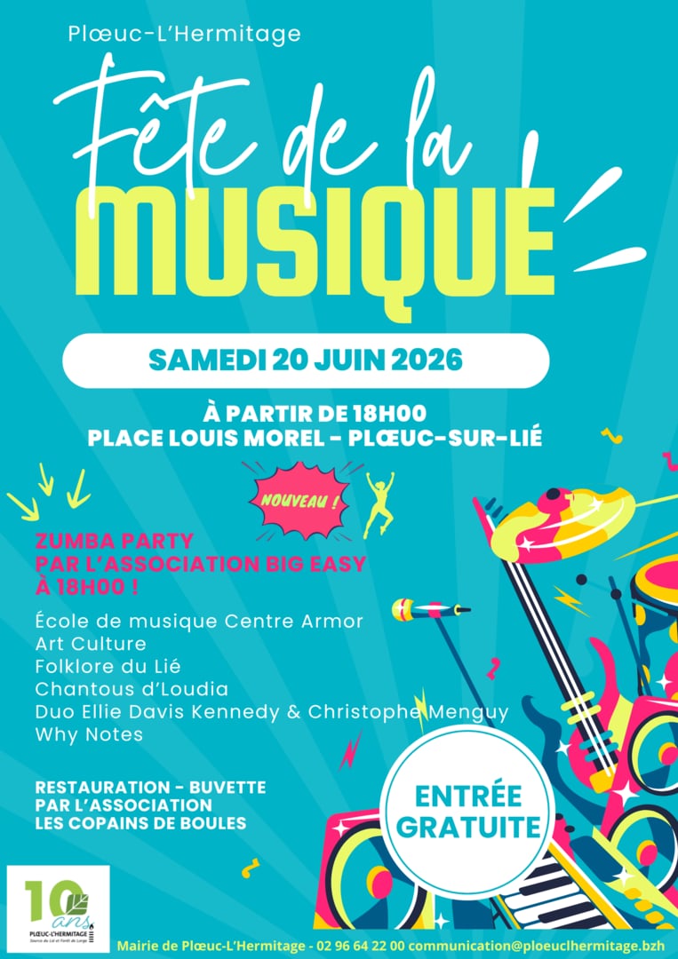 Fête de la musique à Ploeuc-l’Hermitage
