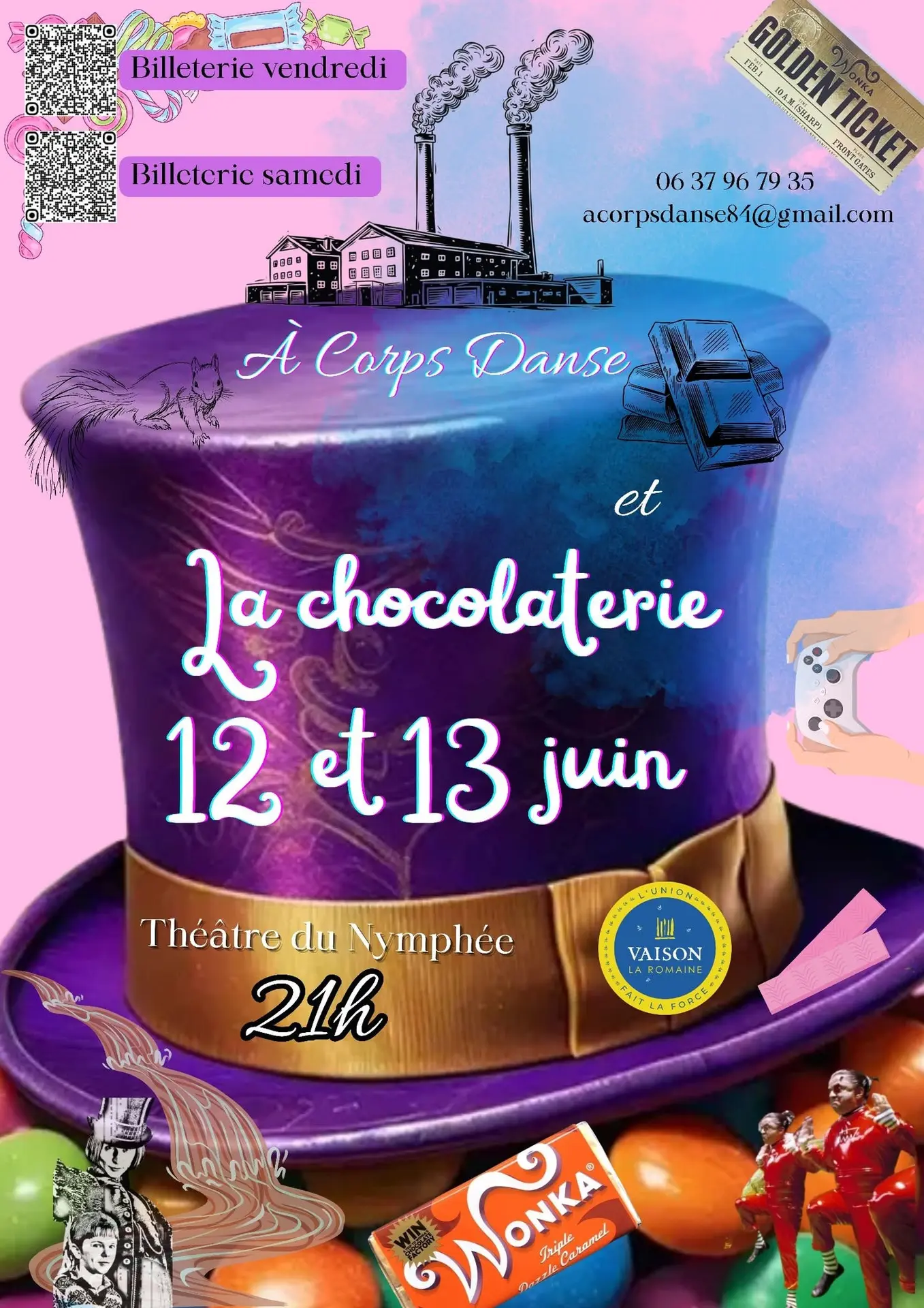 Spectacle "La chocolaterie" - Ecole À Corps Danse