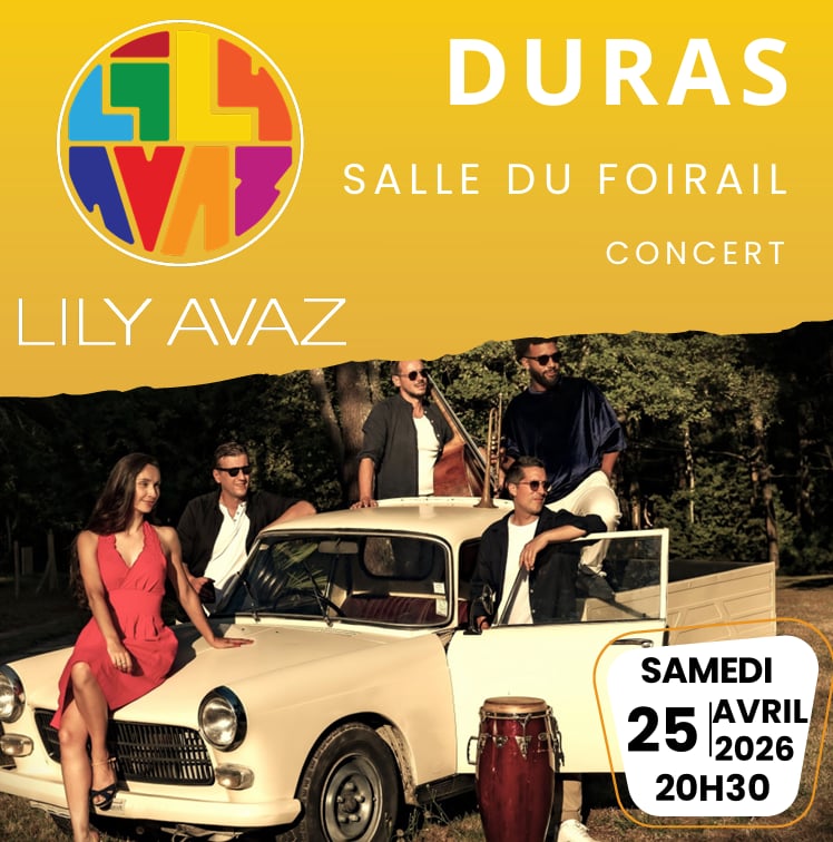 Concert avec Lily Avaz à Duras