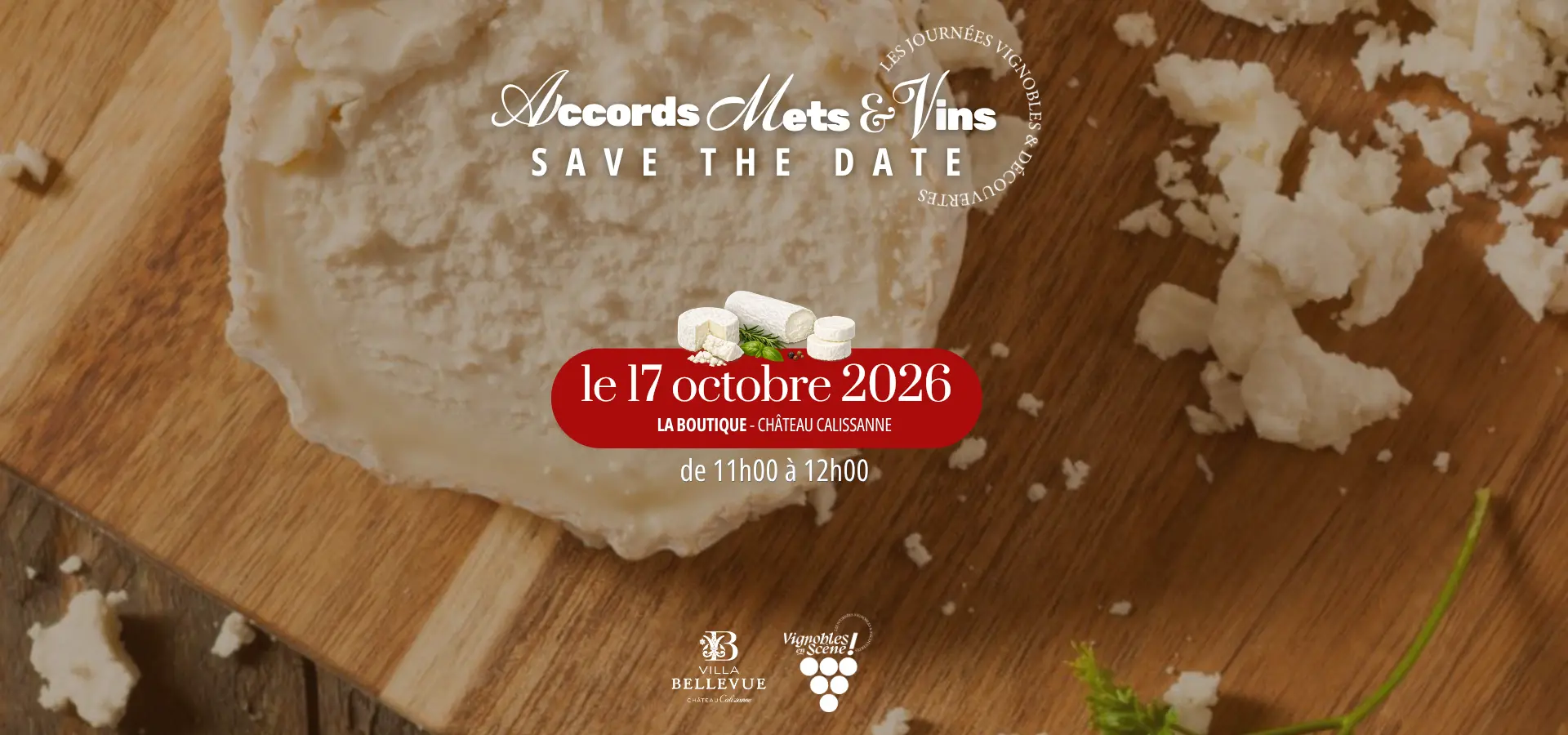 Accords Fromages de chèvre et Vins à Château Calissanne