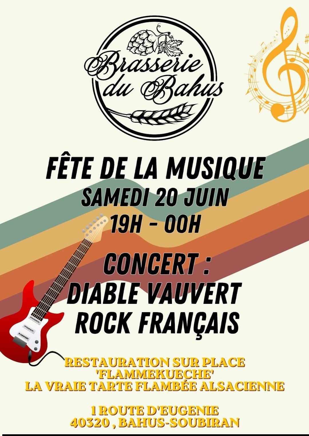 Fête de la musique à la Brasserie du Bahus