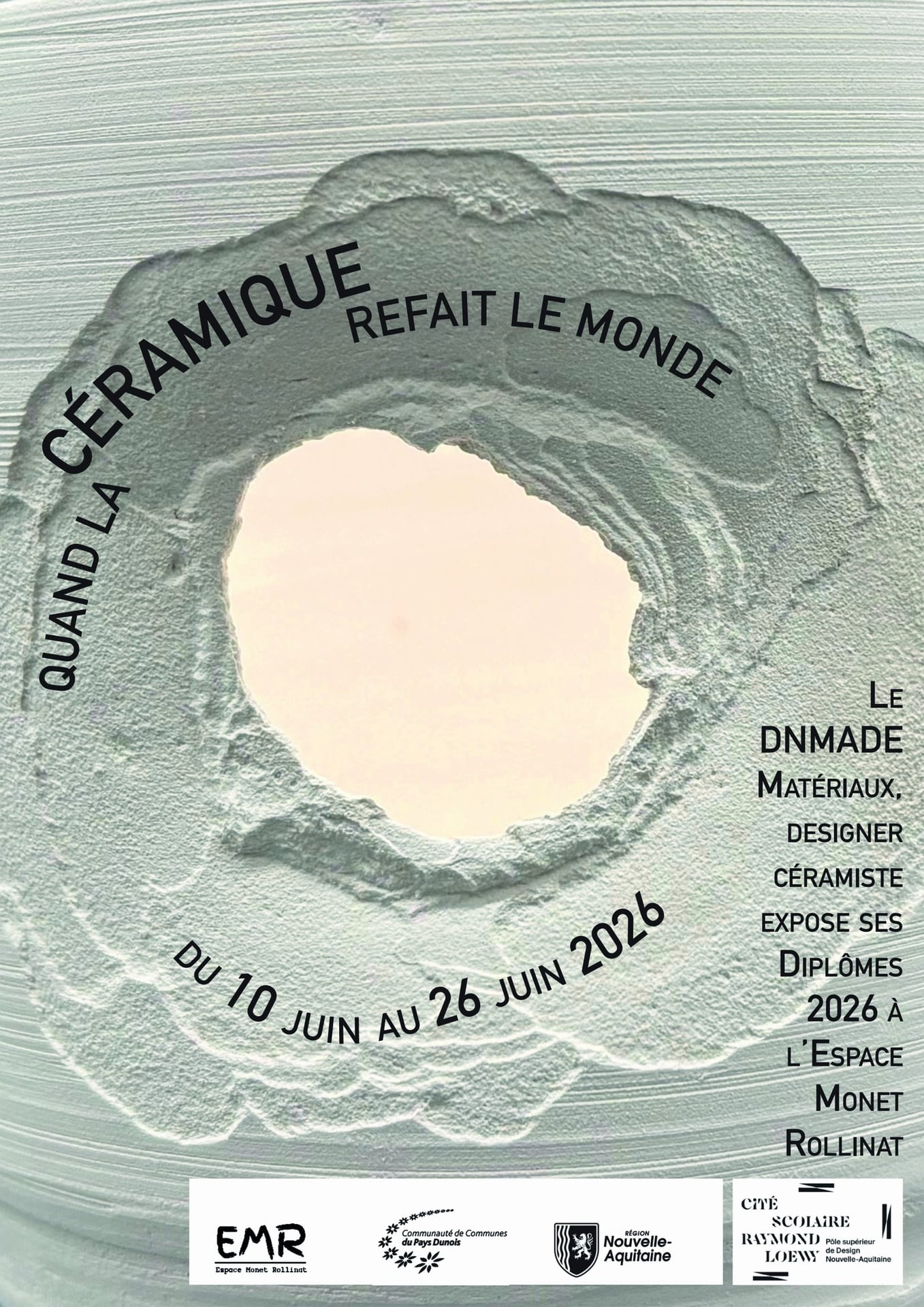 Exposition "Quand la céramique refait le monnde"