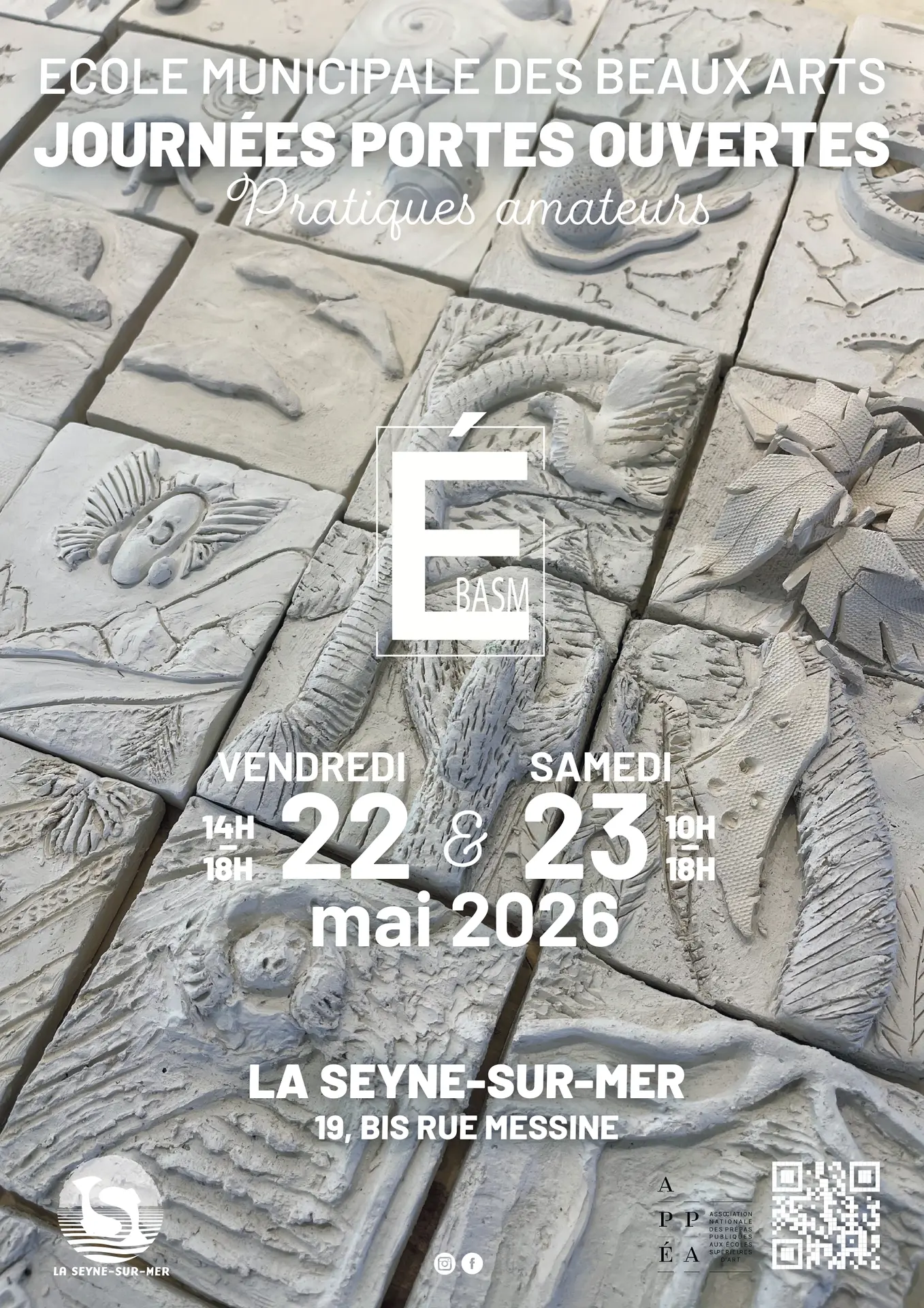 Journées portes ouvertes de l'Ecole Municipale des Beaux-Arts
