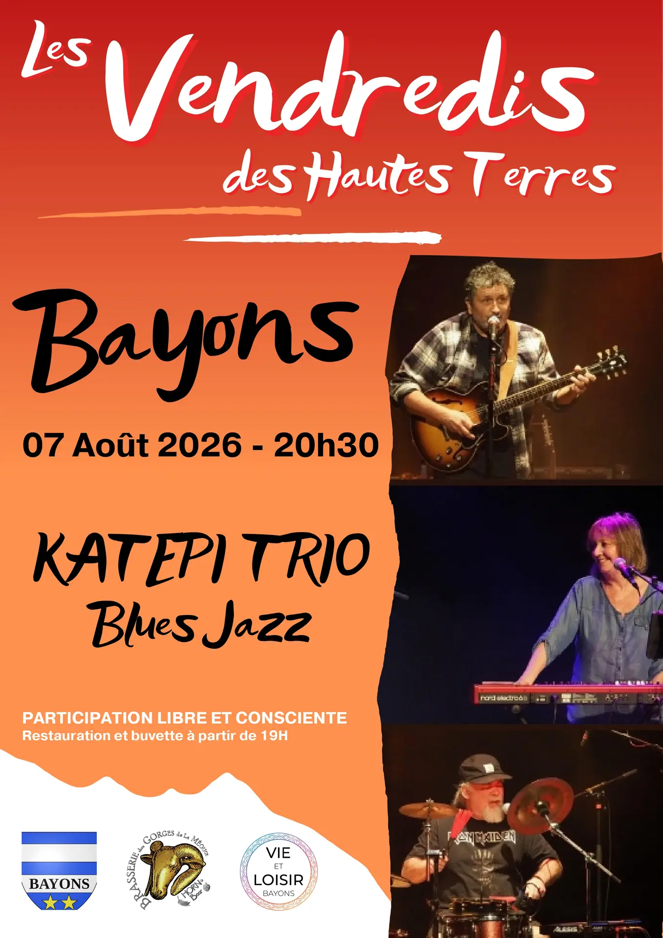 Les Vendredis des Hautes Terres : Katepi Trio