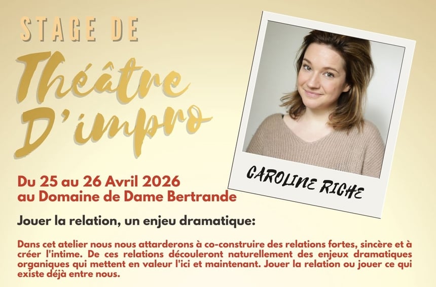 Stage de théâtre d'impro à la Bertrande