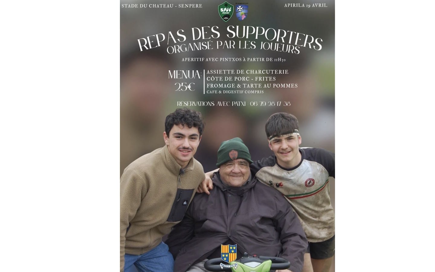 Spuc Rugby : Repas des supporters