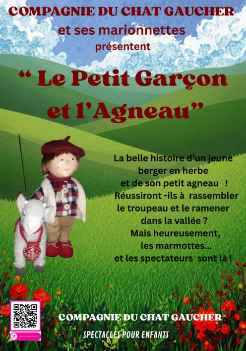 Spectacle de marionette avec la Compagnie du chat gaucher