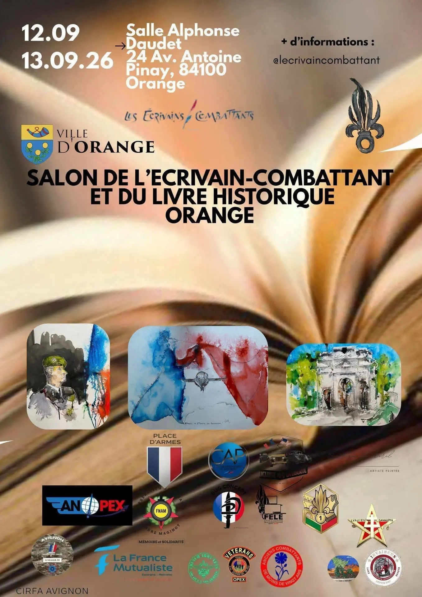 Salon de l'Écrivain Combattant et du Livre Historique