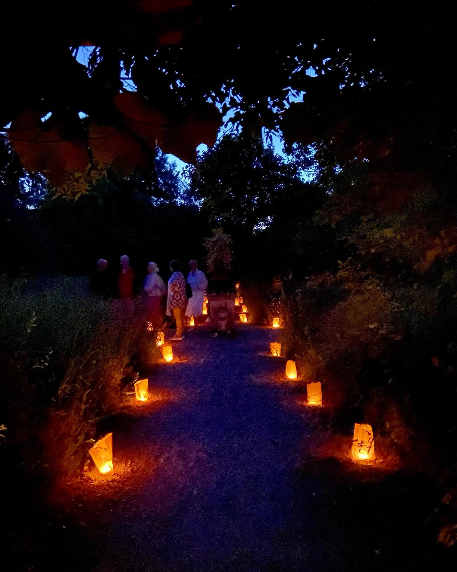 Soirée aux bougies