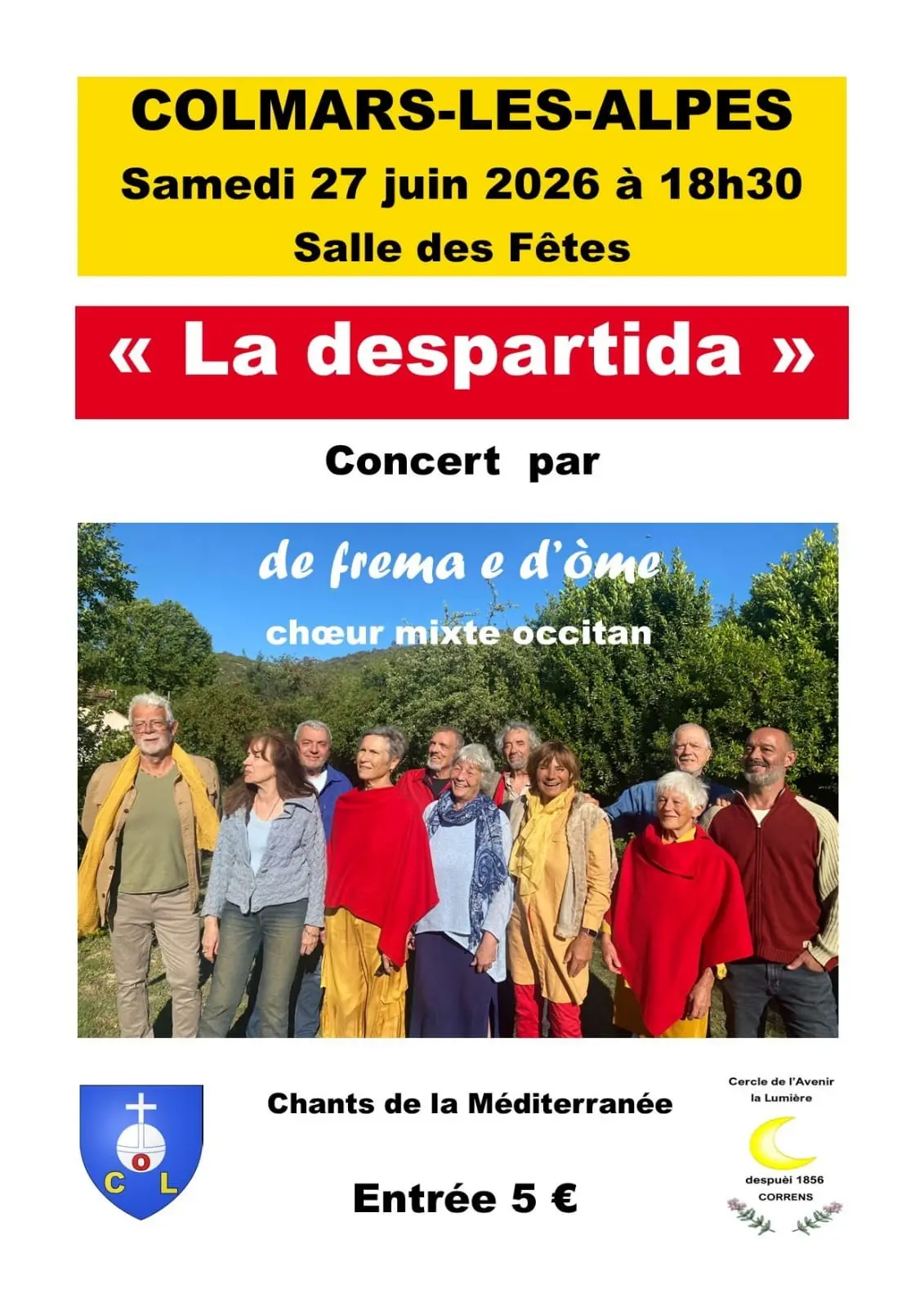 Concert de la chorale "De frema e d'Ome"