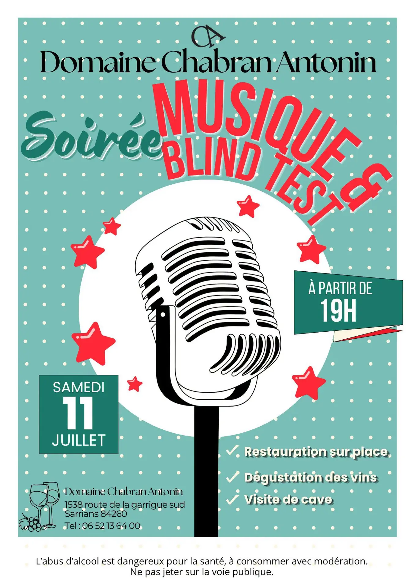 Soirée Musique et Blind Test